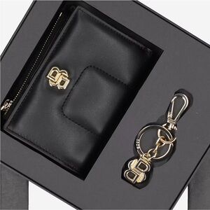 Brand New BOSS Wallet & Keychain Set – Elegant Gift Edition